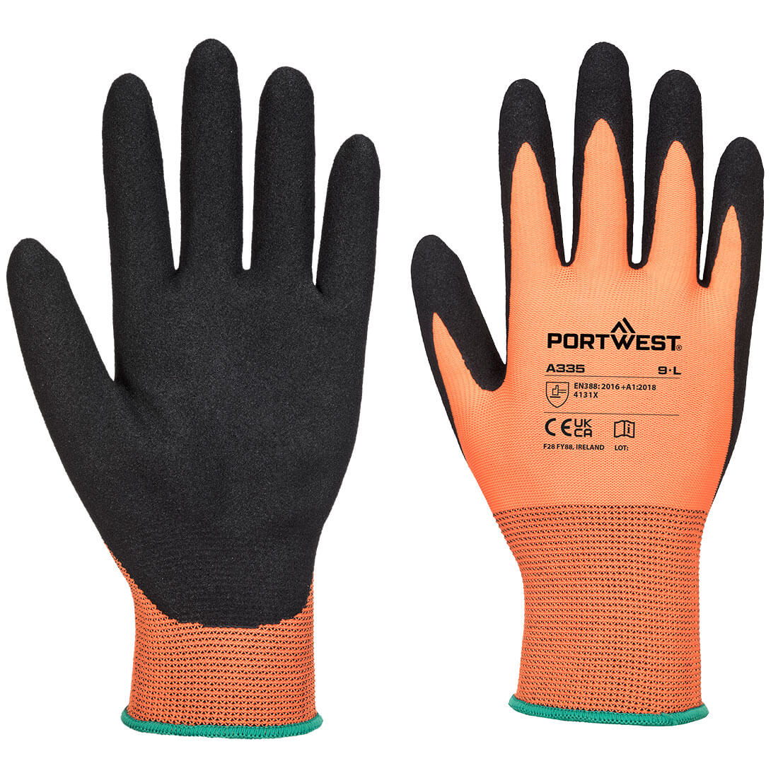 Portwest A335 Grip 15 Nitrile Sandy Glove