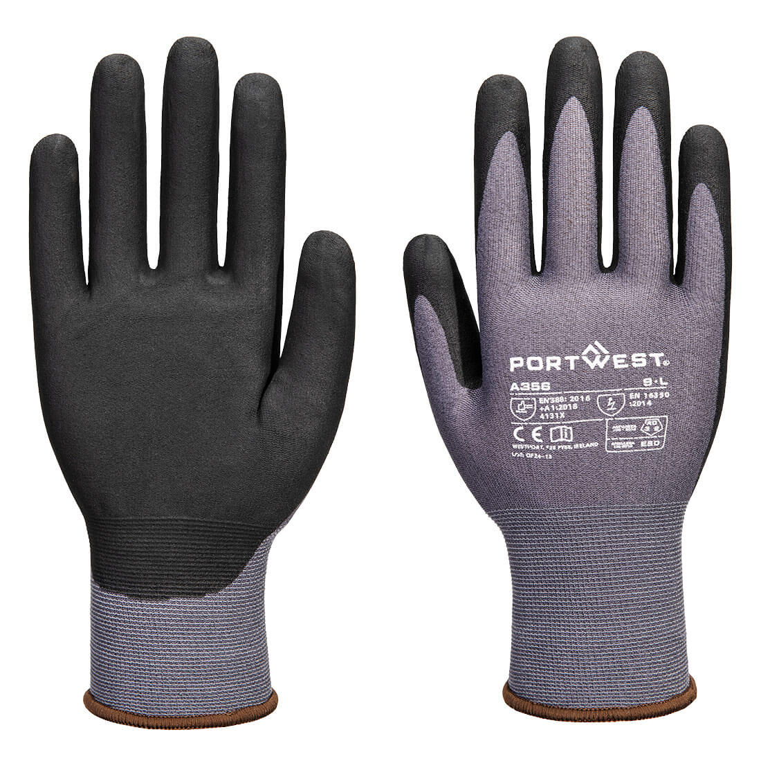 Portwest A356 ESD 15 Nitrile Essential Glove (Pk12)
