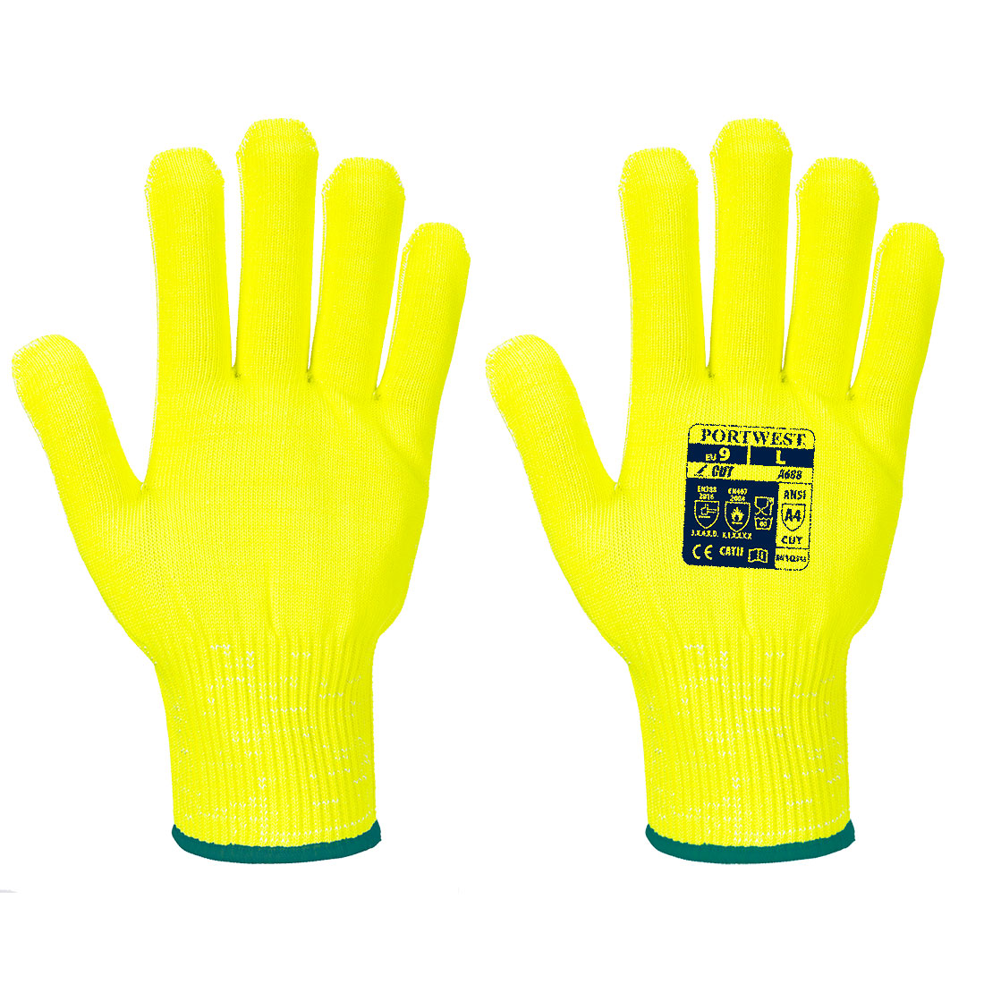 Portwest A688 Cut D13 Viz-Tex Liner Glove