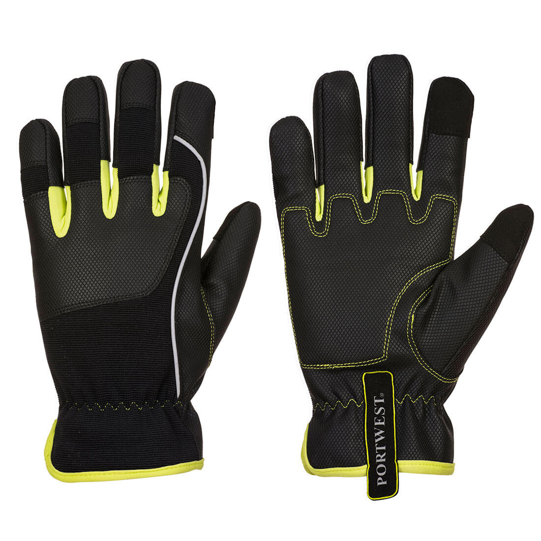 Portwest A771 PW3 Mechanic 540 PU Reinforced Palm Glove