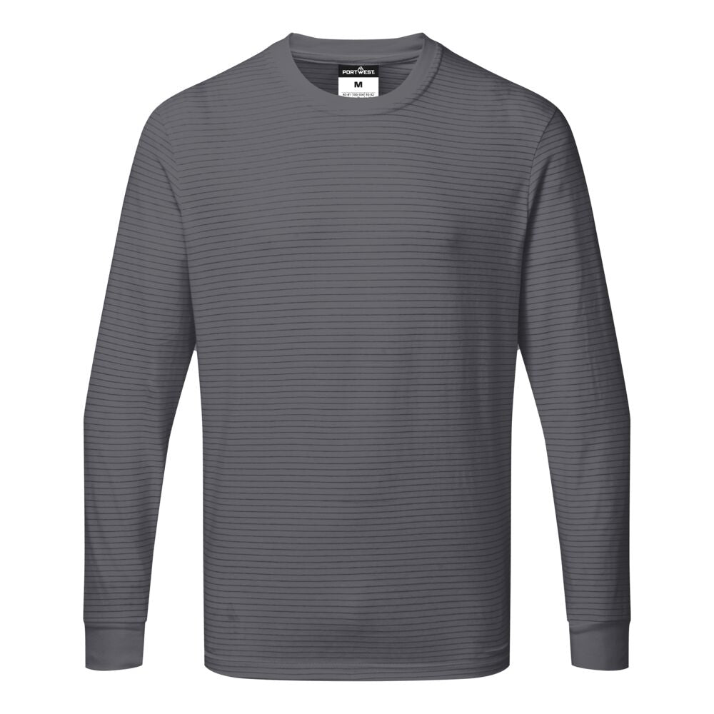 Portwest AS22 Anti-Static ESD T-Shirt L/S