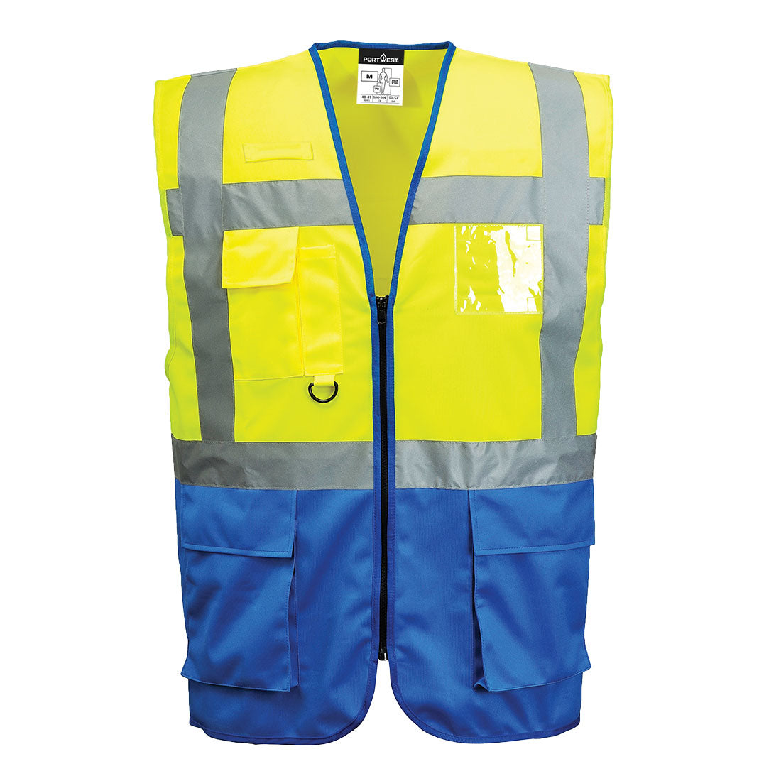 Portwest C476 Warsaw Hi-Vis Contrast Executive Vest