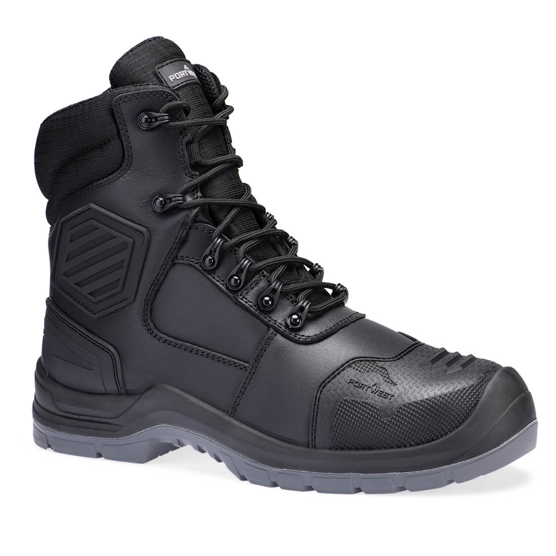 Portwest FD25 Composite Leather Mid Boot S7L HRO M CI LG SC AN SR FO