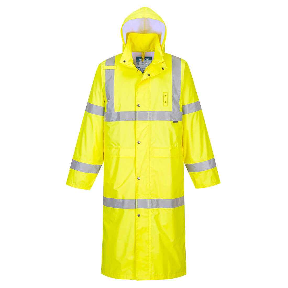 Portwest H445-Hi-Vis Rain Coat 122cm