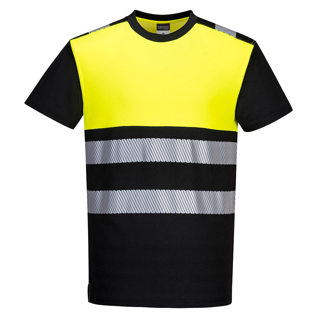 Portwest PW311-PW3 Hi-Vis Cotton Comfort Class 1 T-Shirt S/S