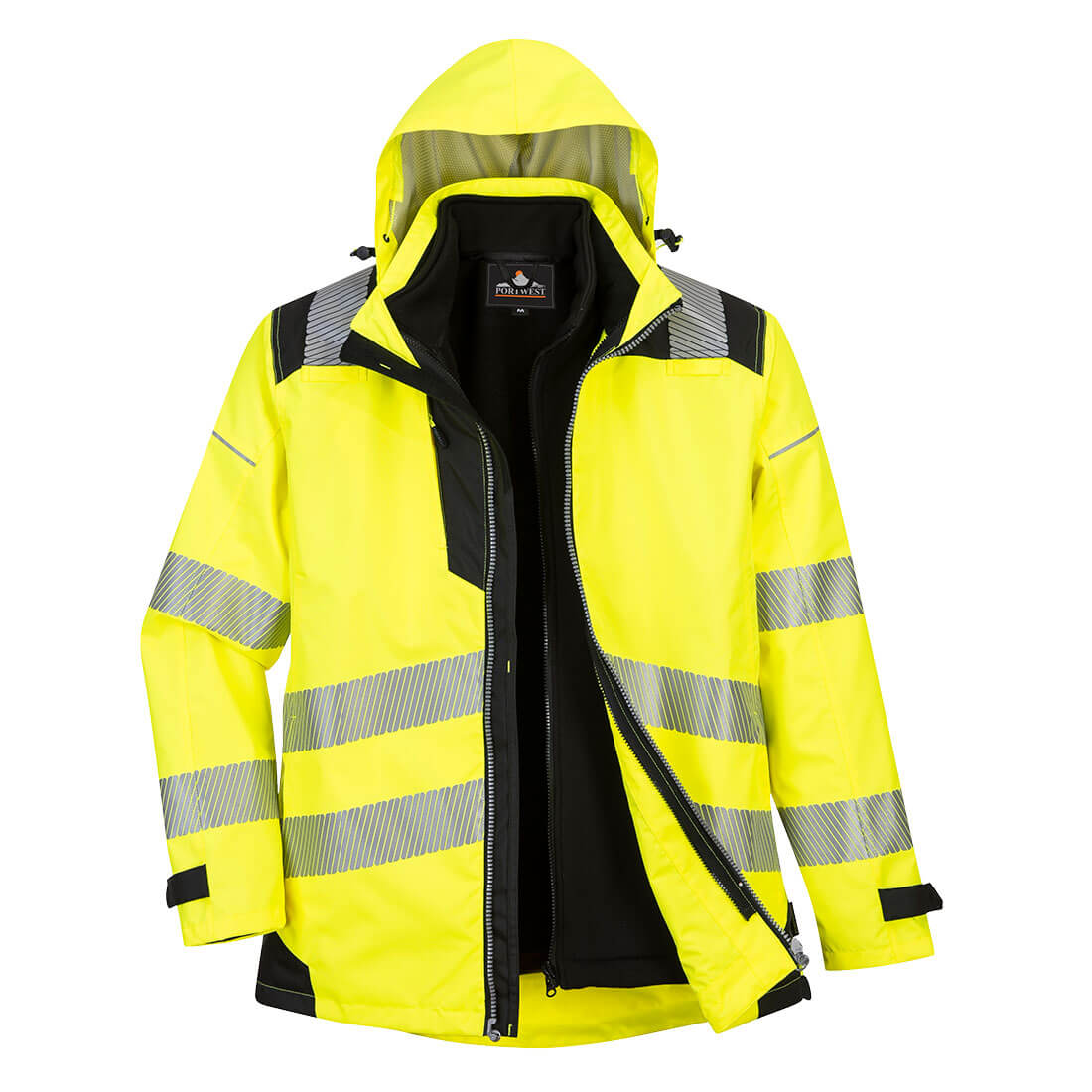 Portwest PW365-PW3 Hi-Vis 3-in-1 Jacket