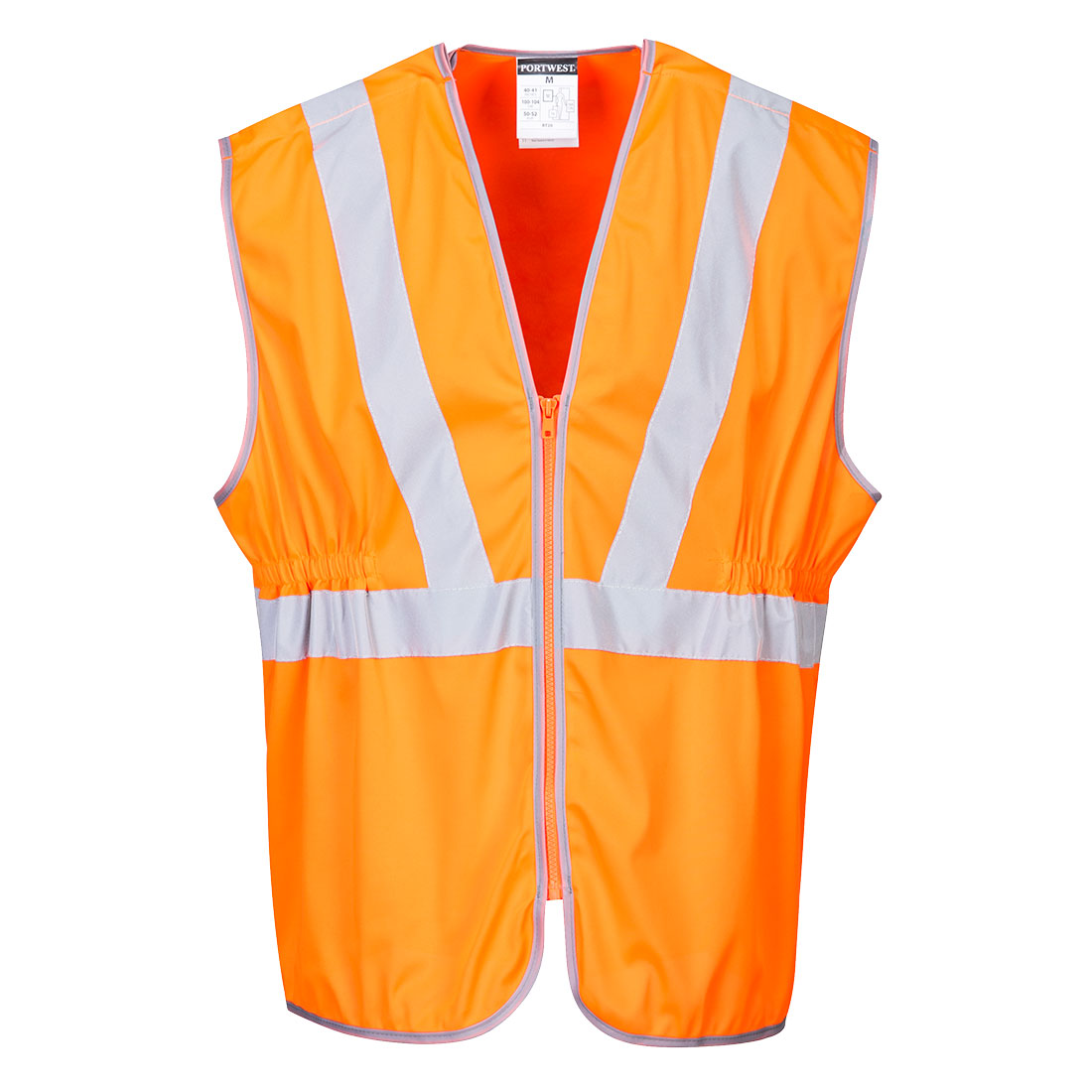 Portwest RT20-Hi-Vis Zip Long Length Vest