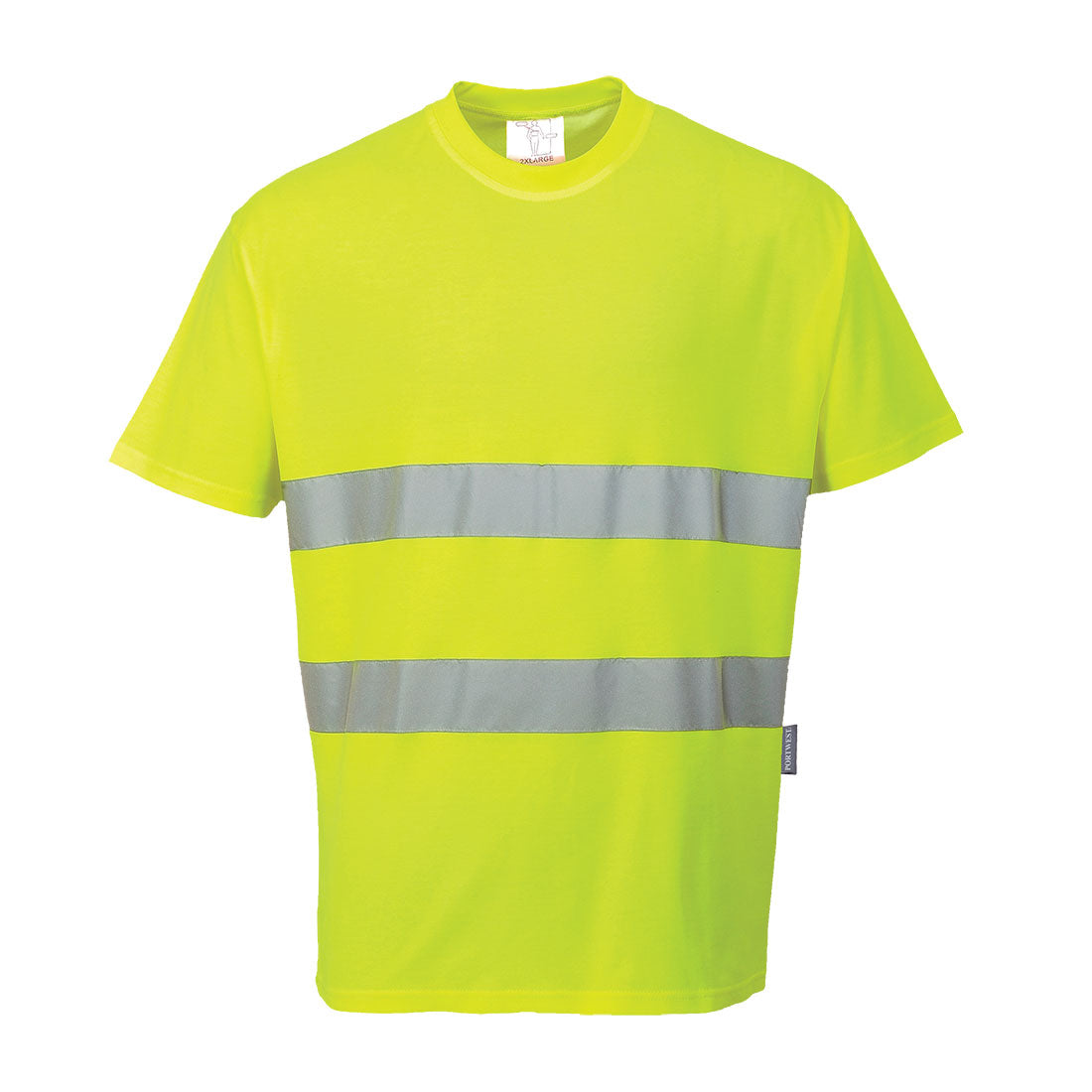 Portwest S172-Hi-Vis Cotton Comfort T-Shirt S/S