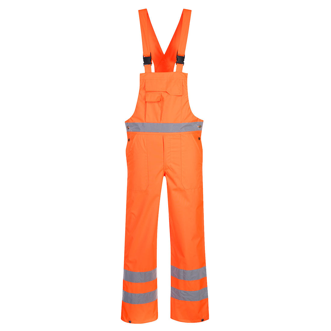 Portwest S388-Hi-Vis Breathable Rain Bib and Brace