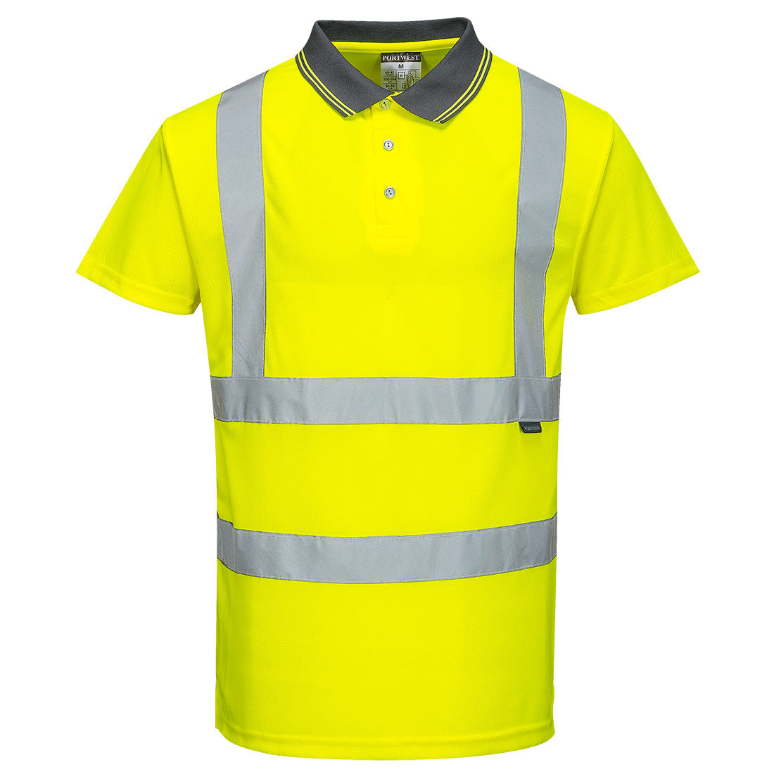 Portwest S477-Hi-Vis Polo Shirt S/S