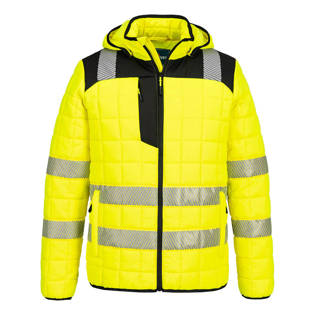 Portwest T165-PW3 Hi-Vis Square Baffle Jacket