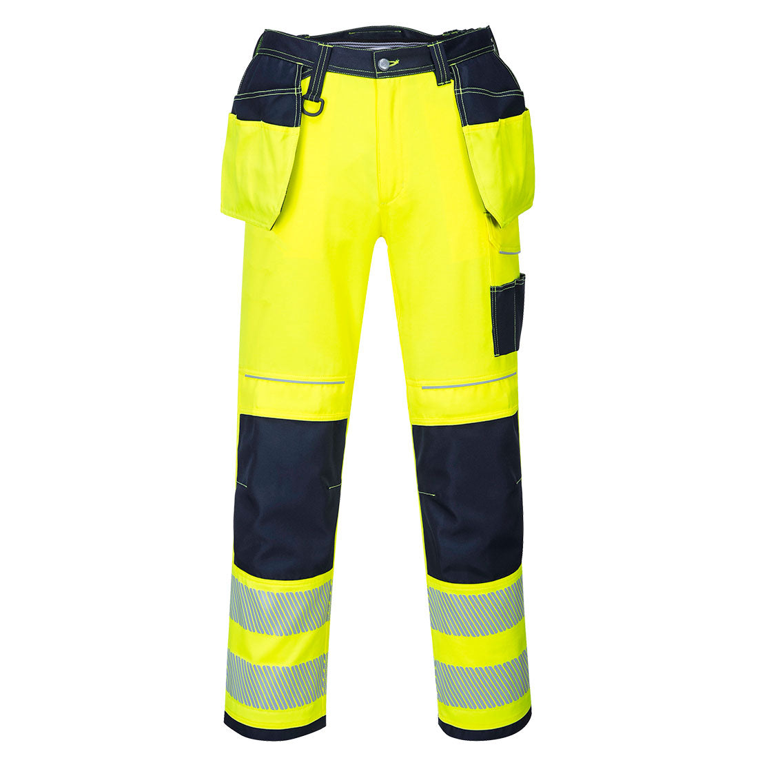 Portwest T501-PW3 Hi-Vis Holster Pocket Work Trousers