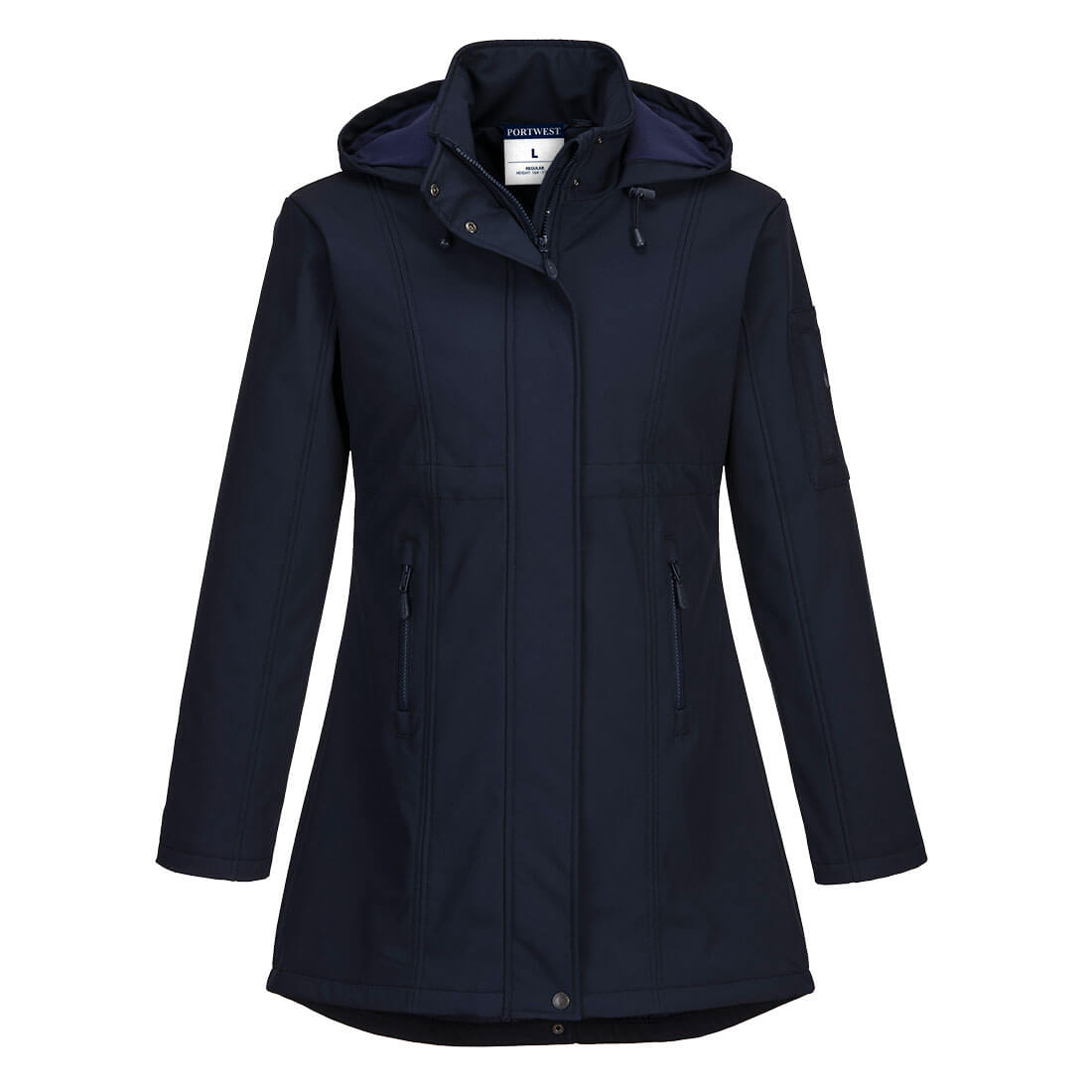 Portwest TK42-Carla Women's Hooded Softshell Jacket (3L)