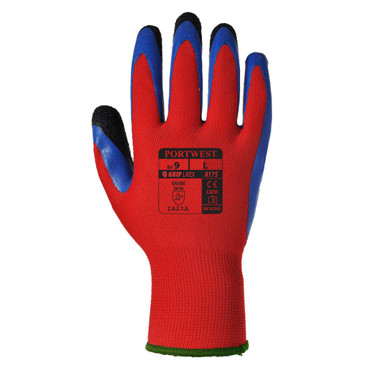 Portwest A175 Grip 13 Latex Double Coated Glove