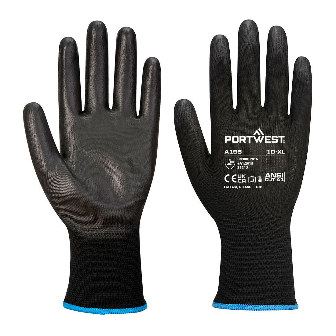 Portwest A195 Grip 13 PU Touchscreen Glove