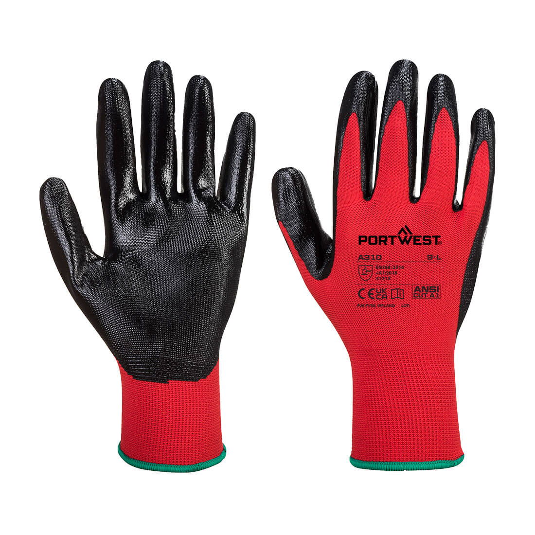Portwest A310 Grip 13 Nitrile Glove