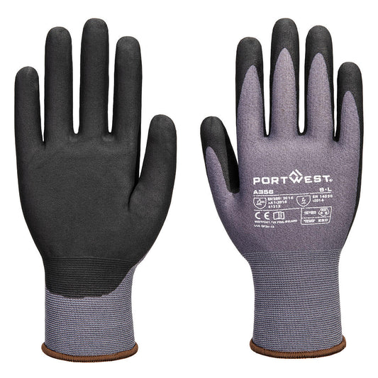 Portwest A356 ESD 15 Nitrile Essential Glove (Pk12)