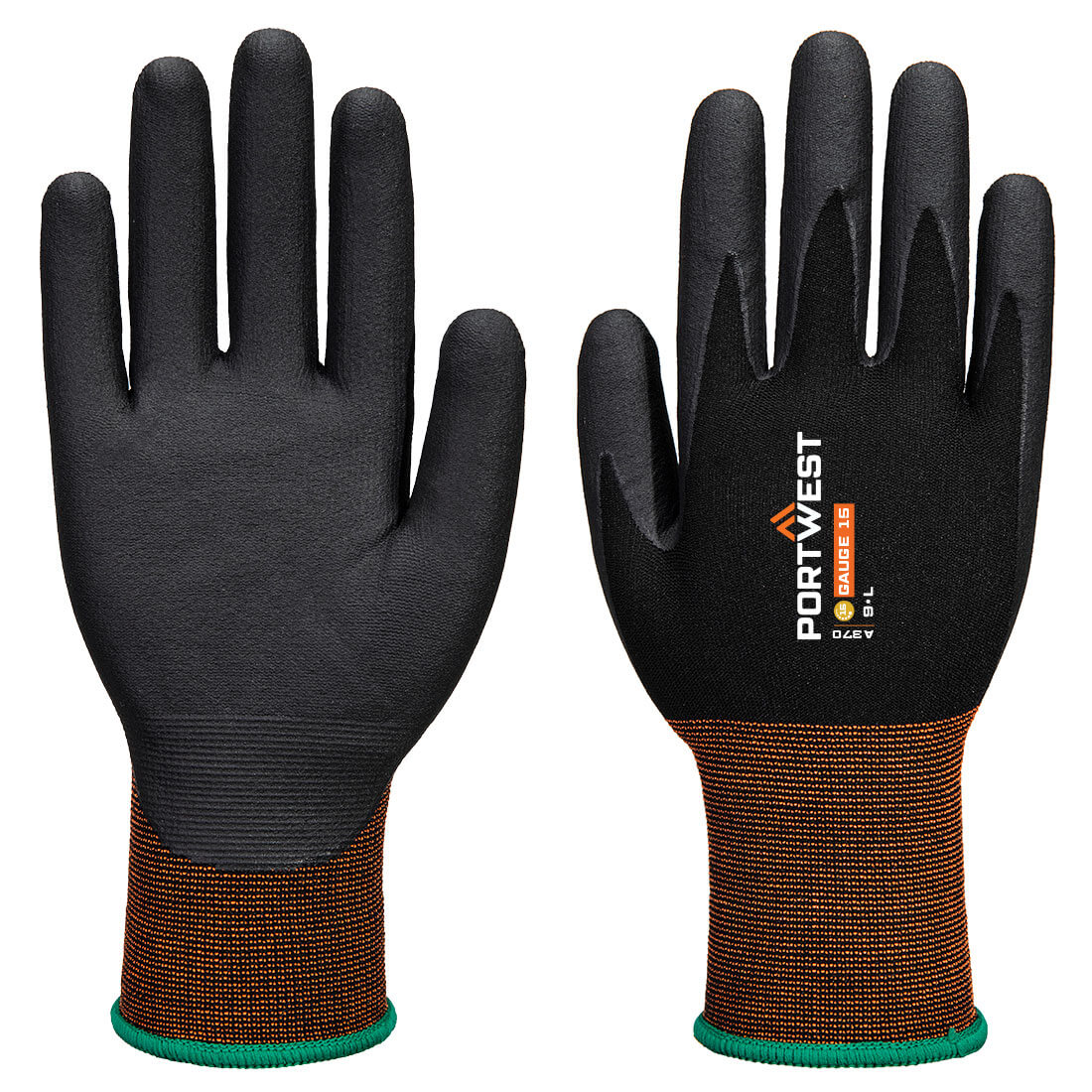 Portwest A370 GP Grip 15 Nitrile Micro Foam Glove