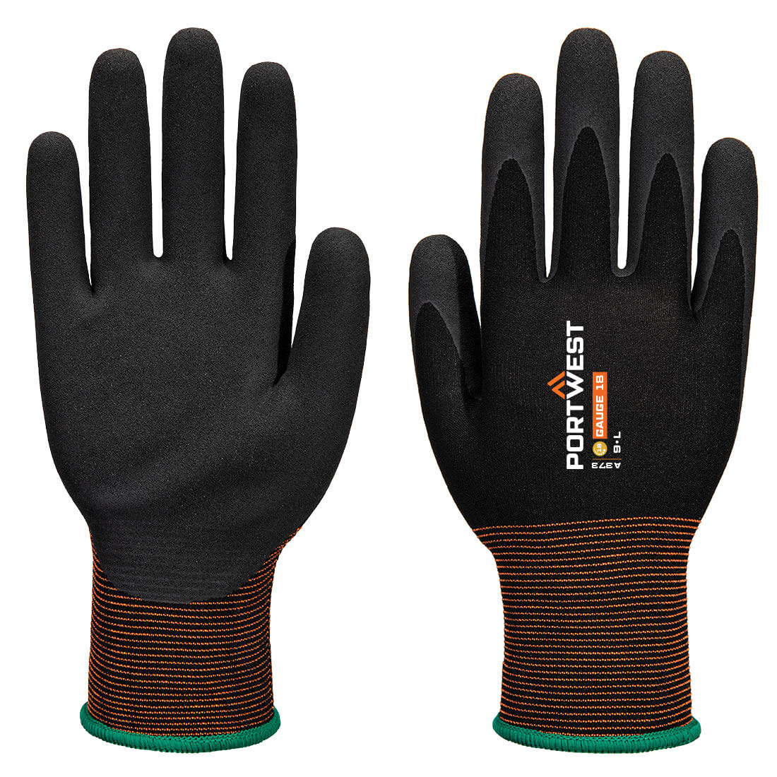 Portwest A373 GP Grip 18 Latex Sandy Glove