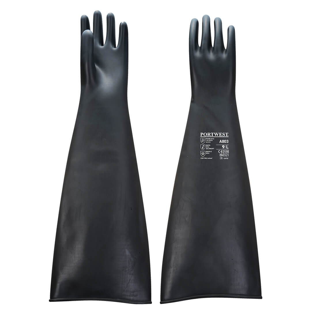 Portwest A803 Chem 600 Latex Heavyweight Gauntlet