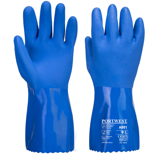 Portwest A881 Chem 300 PVC Marine Gauntlet