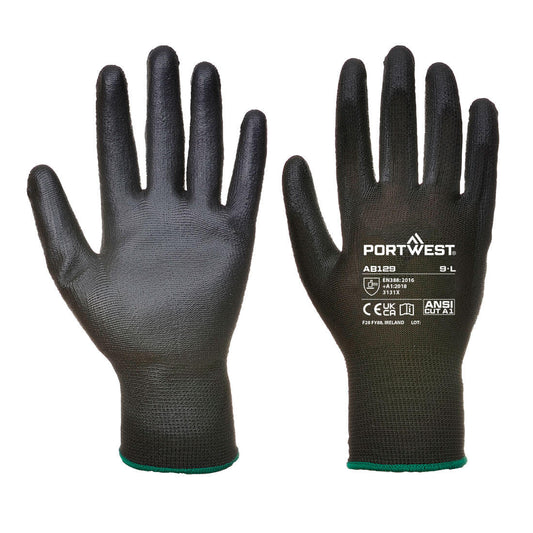 Portwest AB129 Grip 13 PU Palm Essential Full Box (288 Pairs)