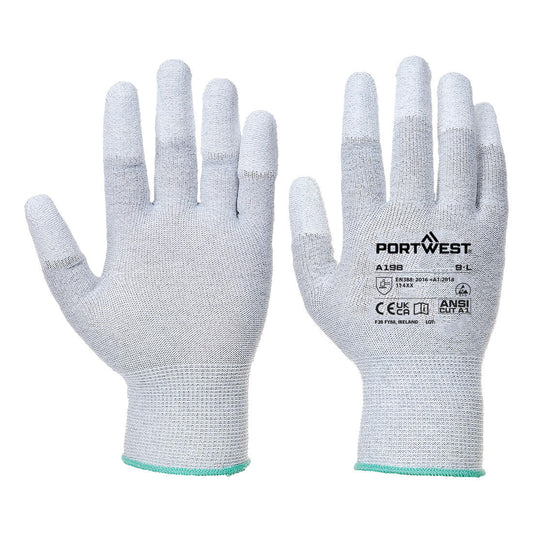 Portwest AB198 ESD 13 PU Fingertip Essential Multipack (Pk12)
