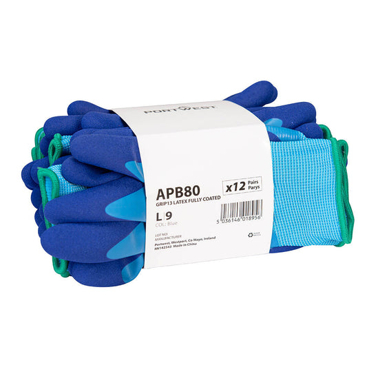 Portwest APB80 Grip 13 Latex Foam Essential Multipack (Pk12)
