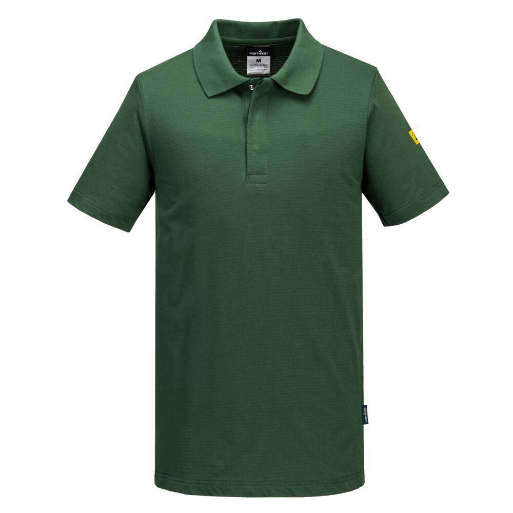 Portwest AS21 Anti-Static ESD Polo Shirt S/S