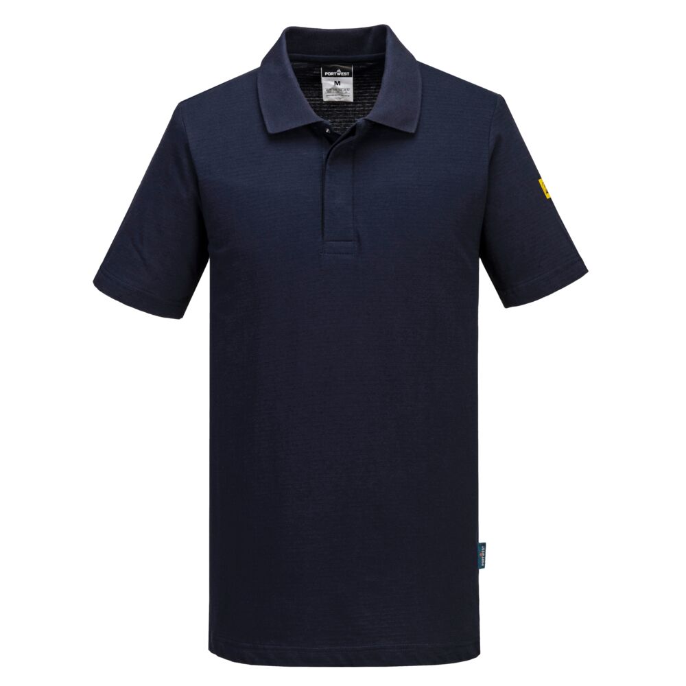 Portwest AS21 Anti-Static ESD Polo Shirt S/S