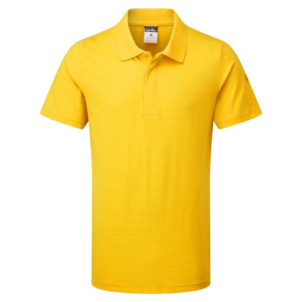 Portwest AS21 Anti-Static ESD Polo Shirt S/S