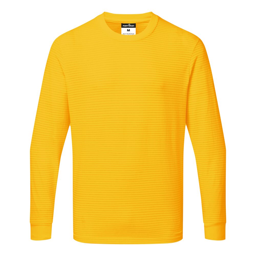 Portwest AS22 Anti-Static ESD T-Shirt L/S