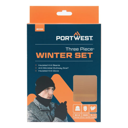 Portwest B035 Winter Accessory Set (3pcs)