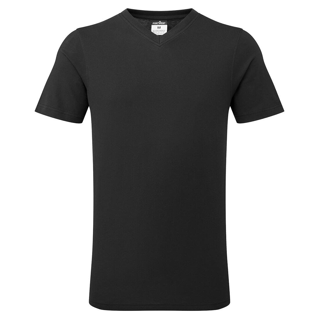 Portwest B197 V-Neck Cotton T-Shirt S/S