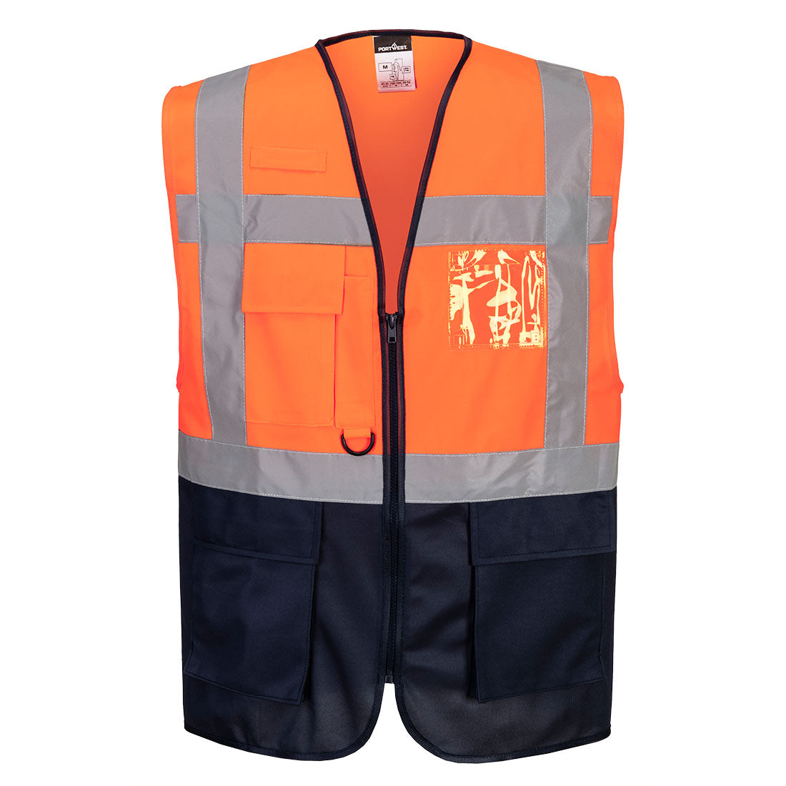 Portwest C476 Warsaw Hi-Vis Contrast Executive Vest