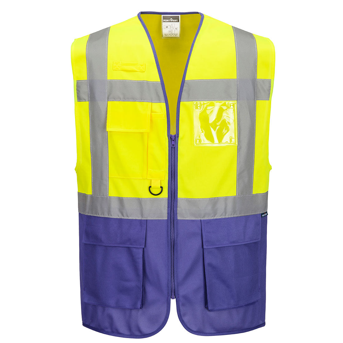 Portwest C476 Warsaw Hi-Vis Contrast Executive Vest
