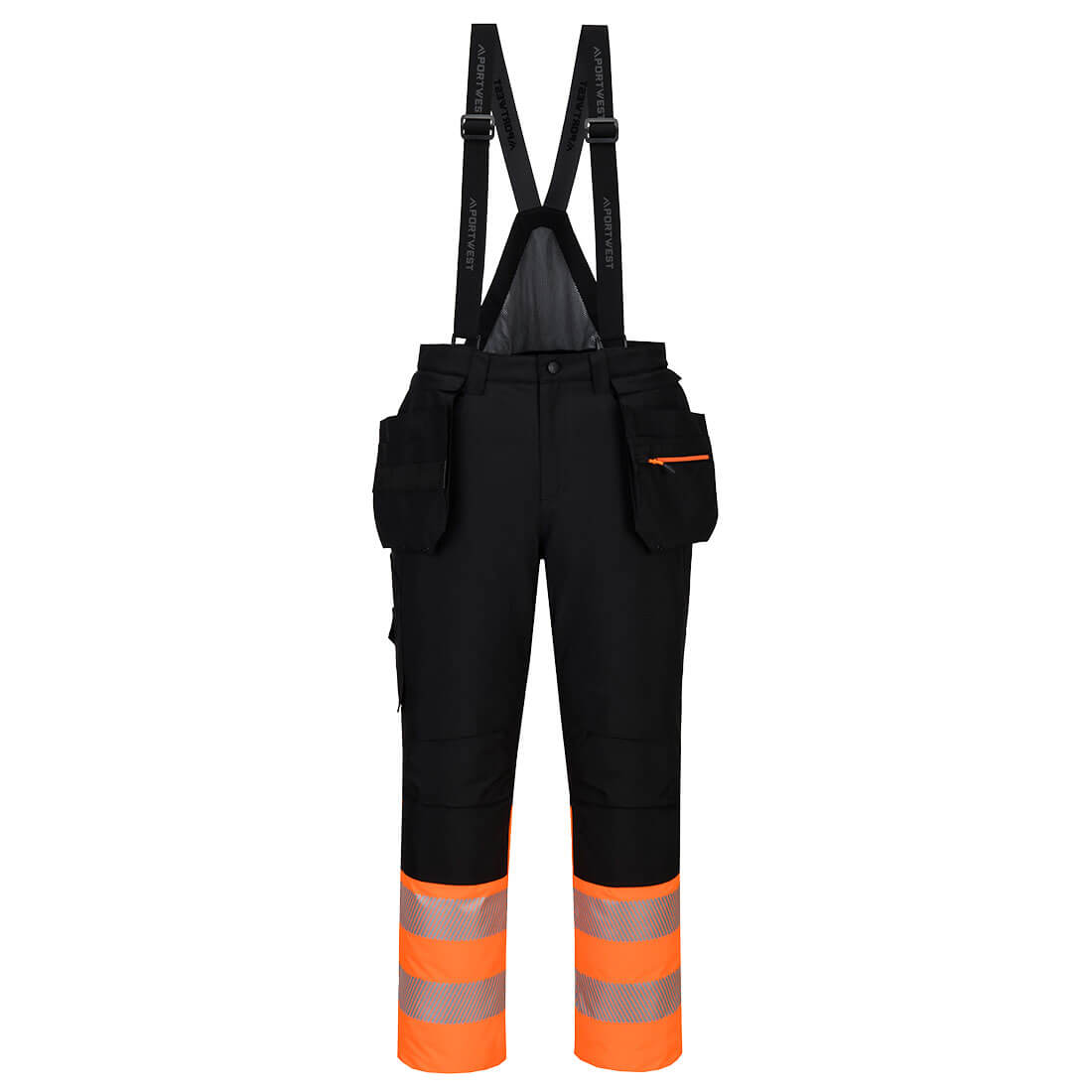 Portwest DX437 DX4 Hi-Vis Class 1 Winter Bib and Brace