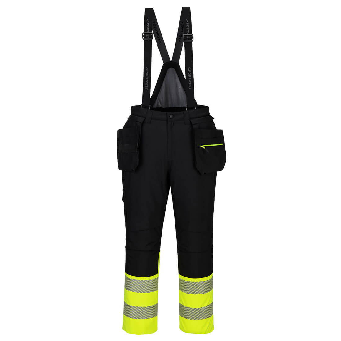 Portwest DX437 DX4 Hi-Vis Class 1 Winter Bib and Brace