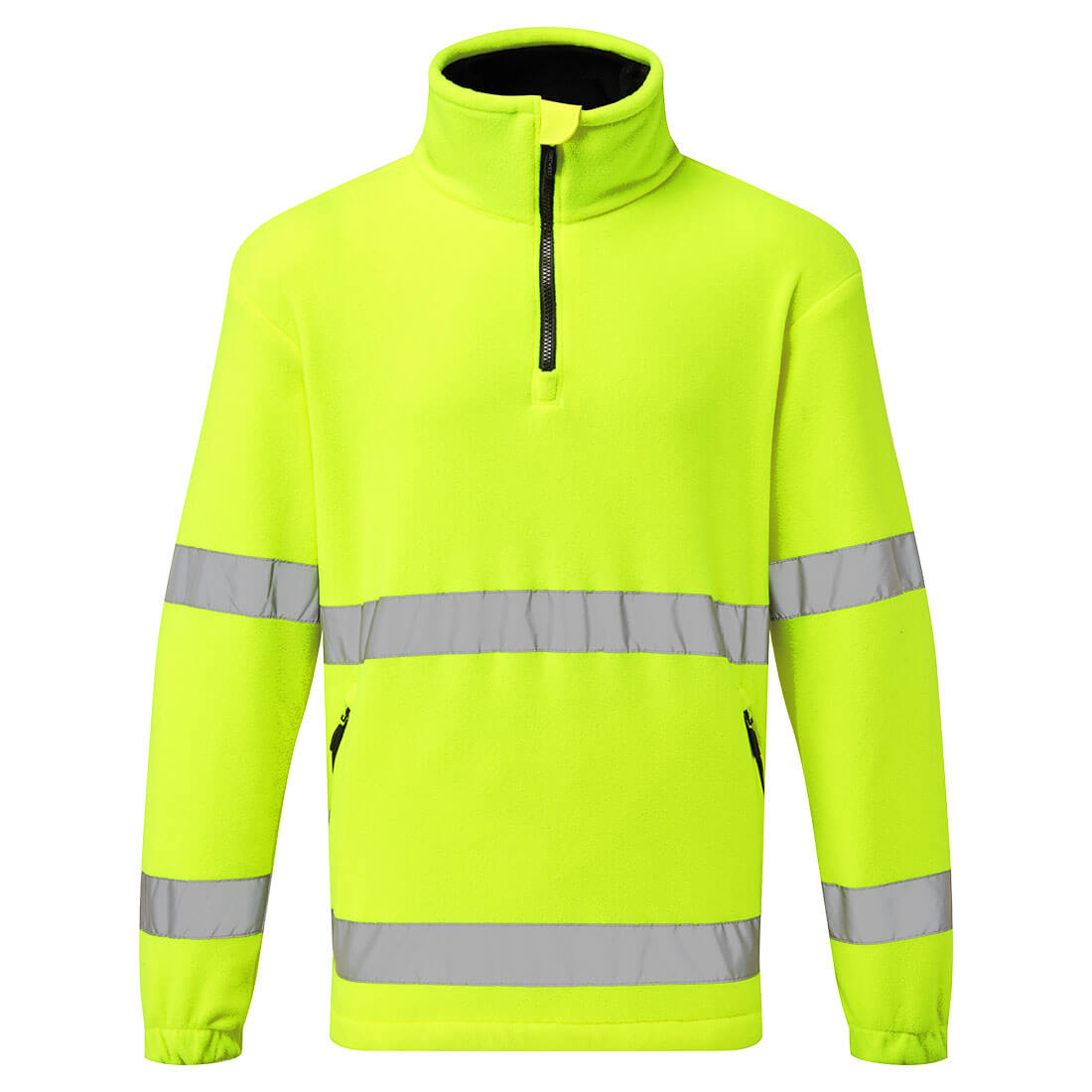 Portwest F302 Hi-Vis 1/2 Zip Fleece