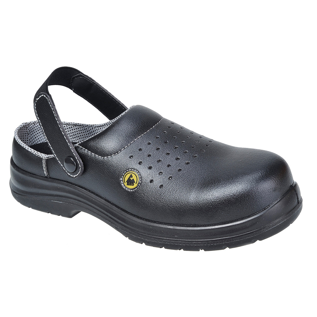 Portwest FC03 Composite Microfibre Clog SB ESD SRC A E FO