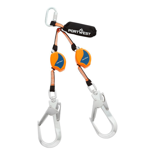 Portwest FP81-2.5m Self Retract Lifeline 140kg