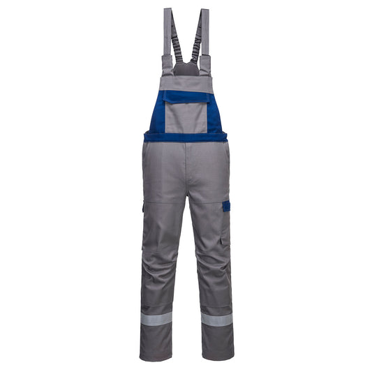 Portwest FR07-Bizflame Industry Two Tone FR Bib and Brace