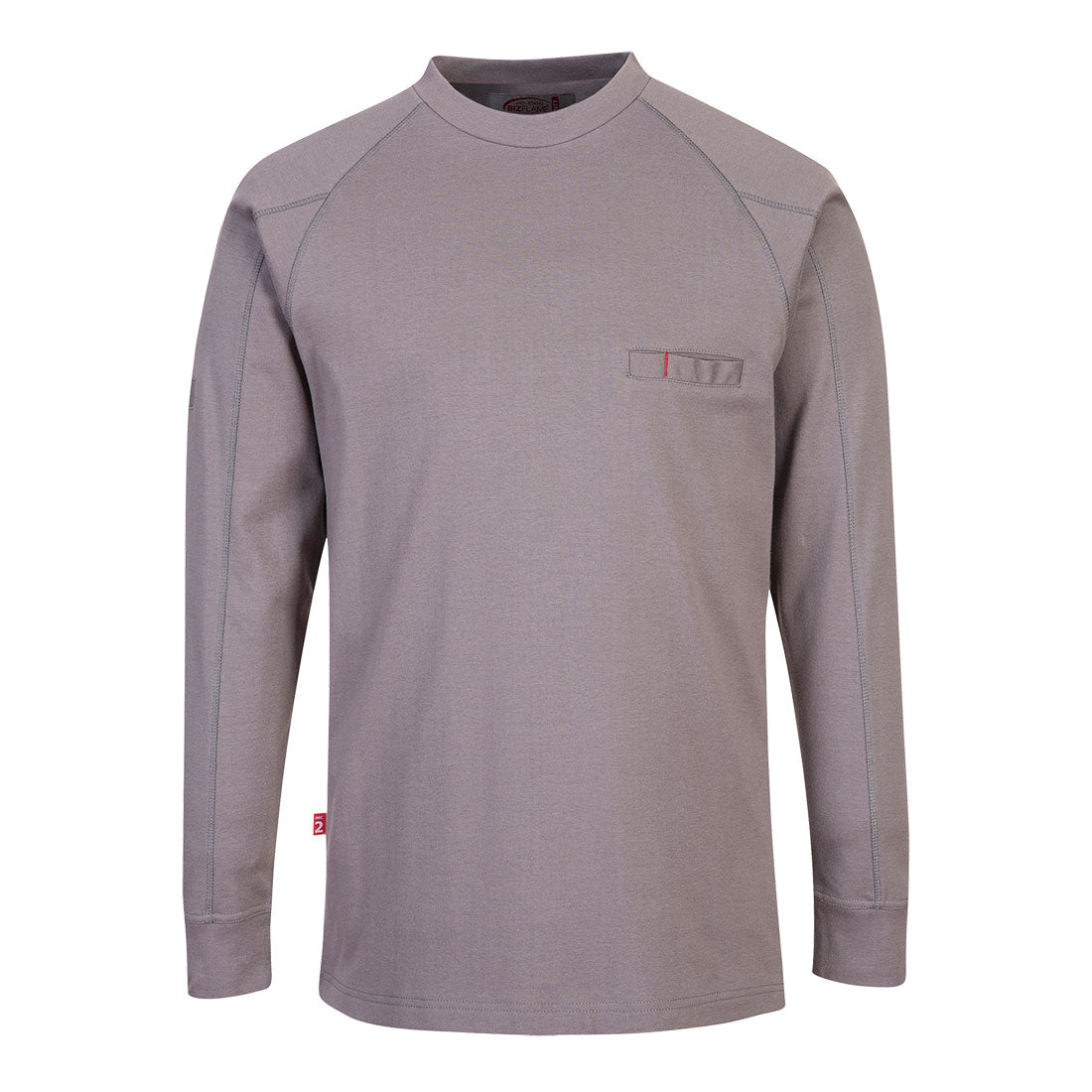 Portwest FR33-Bizflame Knit FR Long Sleeve T-Shirt