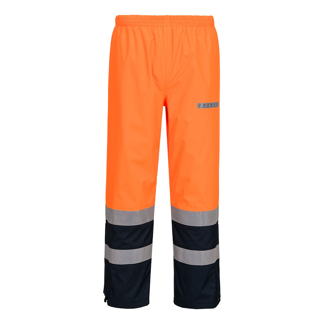 Portwest FR410-Bizflame Rain+ Hi-Vis Multi-Norm Contrast FR Trousers