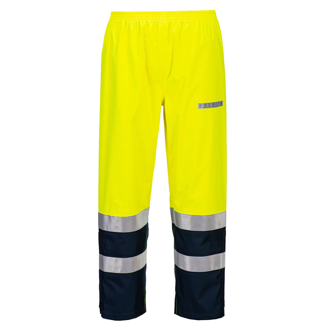 Portwest FR410-Bizflame Rain+ Hi-Vis Multi-Norm Contrast FR Trousers