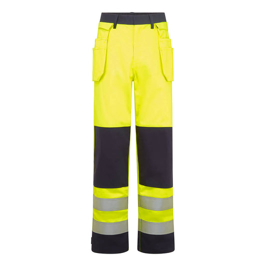 Portwest FR440-Bizflame Work Hi-Vis Contrast FR Holster Trousers