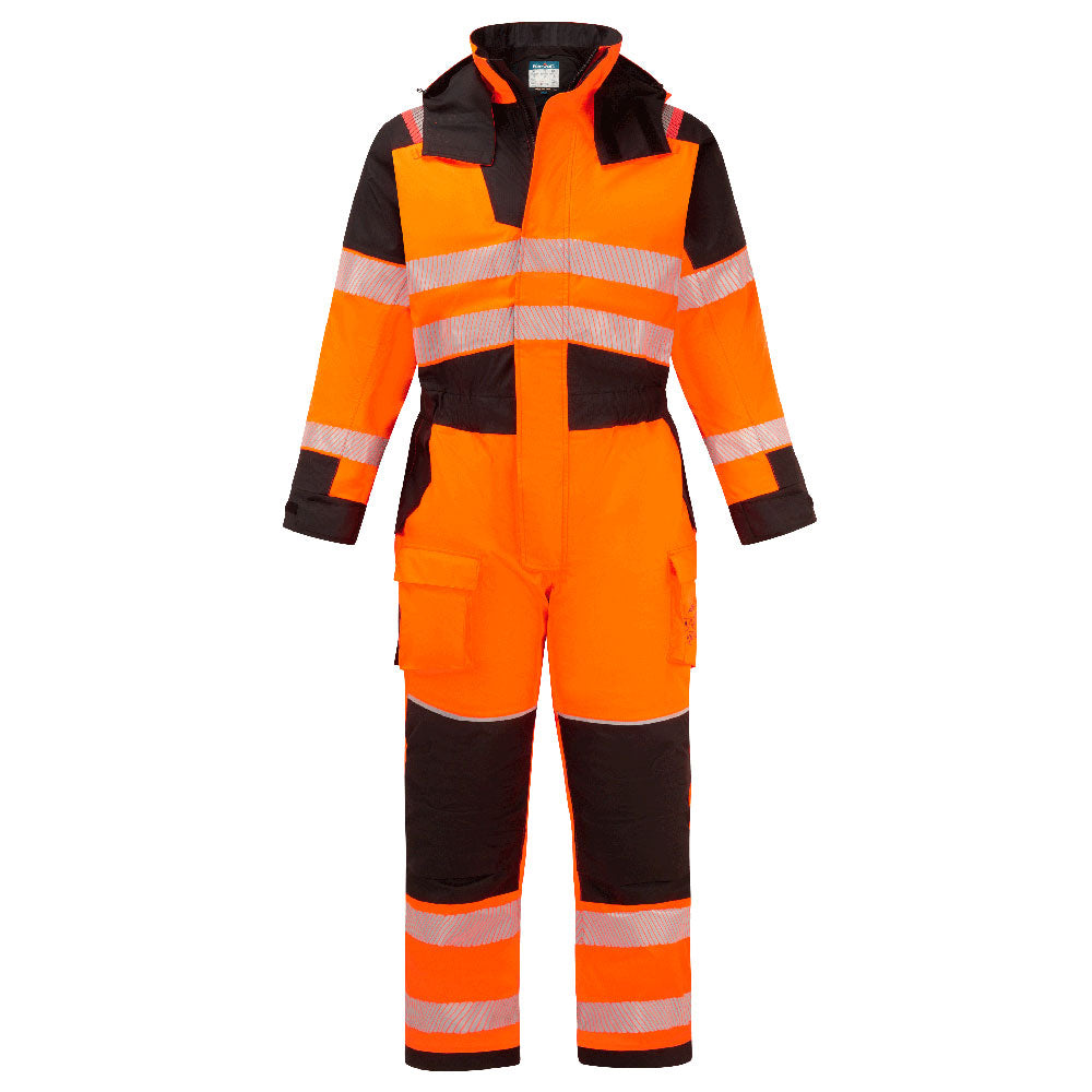 Portwest FR516-PW3 Modaflame Rain+ Hi-Vis Multi-Norm FR Winter Coverall