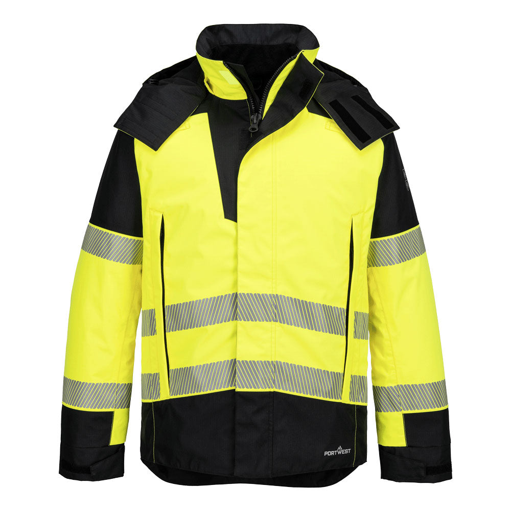 Portwest FR606-PW3 Modaflame Rain+ Hi-Vis Multi-Norm FR Winter Jacket