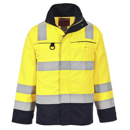 Portwest FR61-Bizflame Work Hi-Vis Multi-Norm Contrast FR Jacket