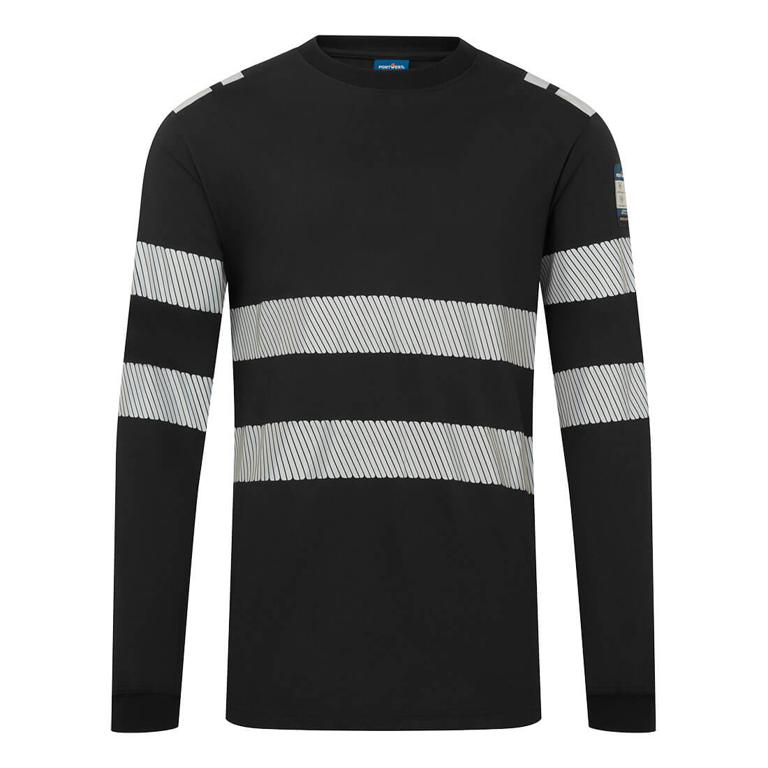 Portwest FR732-PW3 Modaflame Knit FR Long Sleeve T-Shirt
